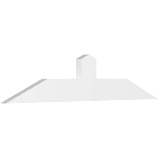 Ekena Millwork Portland 60 in. W x 12.5 in. H x 2 in. D Signature Polyurethane Bracket
