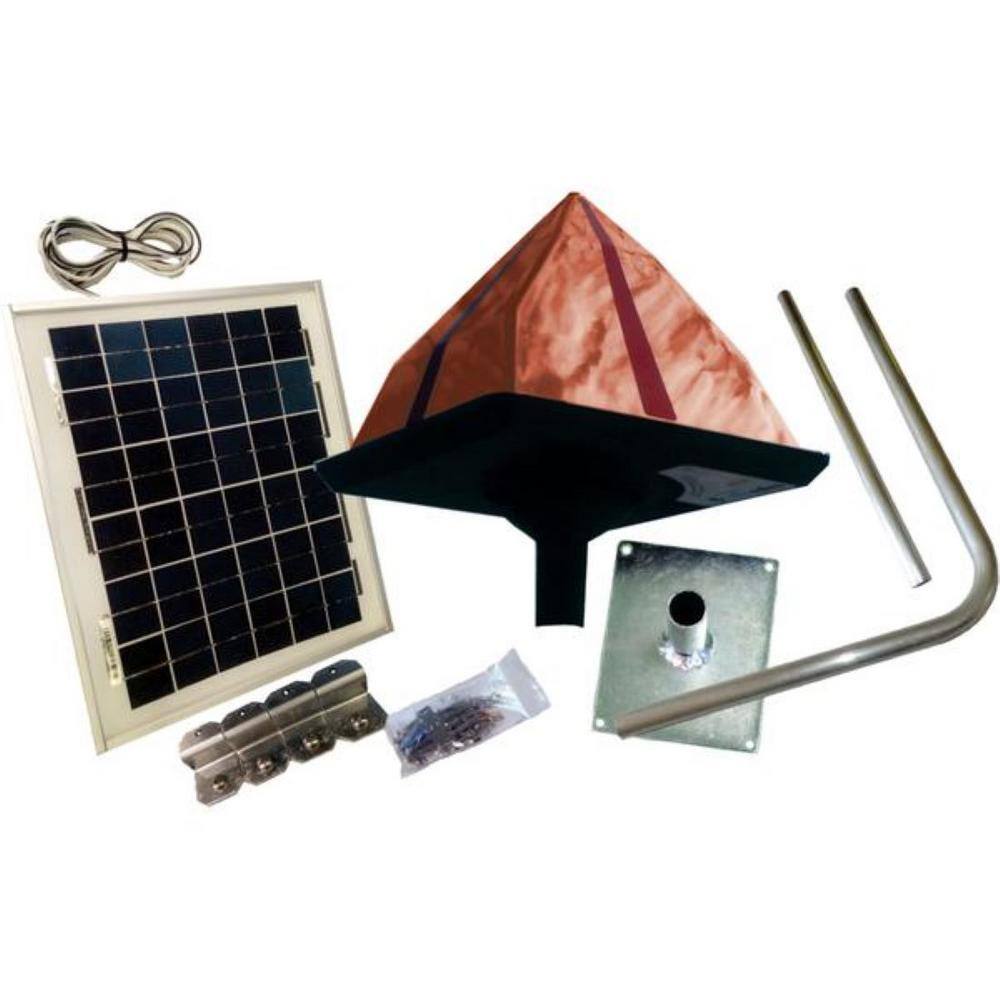 Visual High Powered Reflection Bird Repellent Solar Kit (Red) for