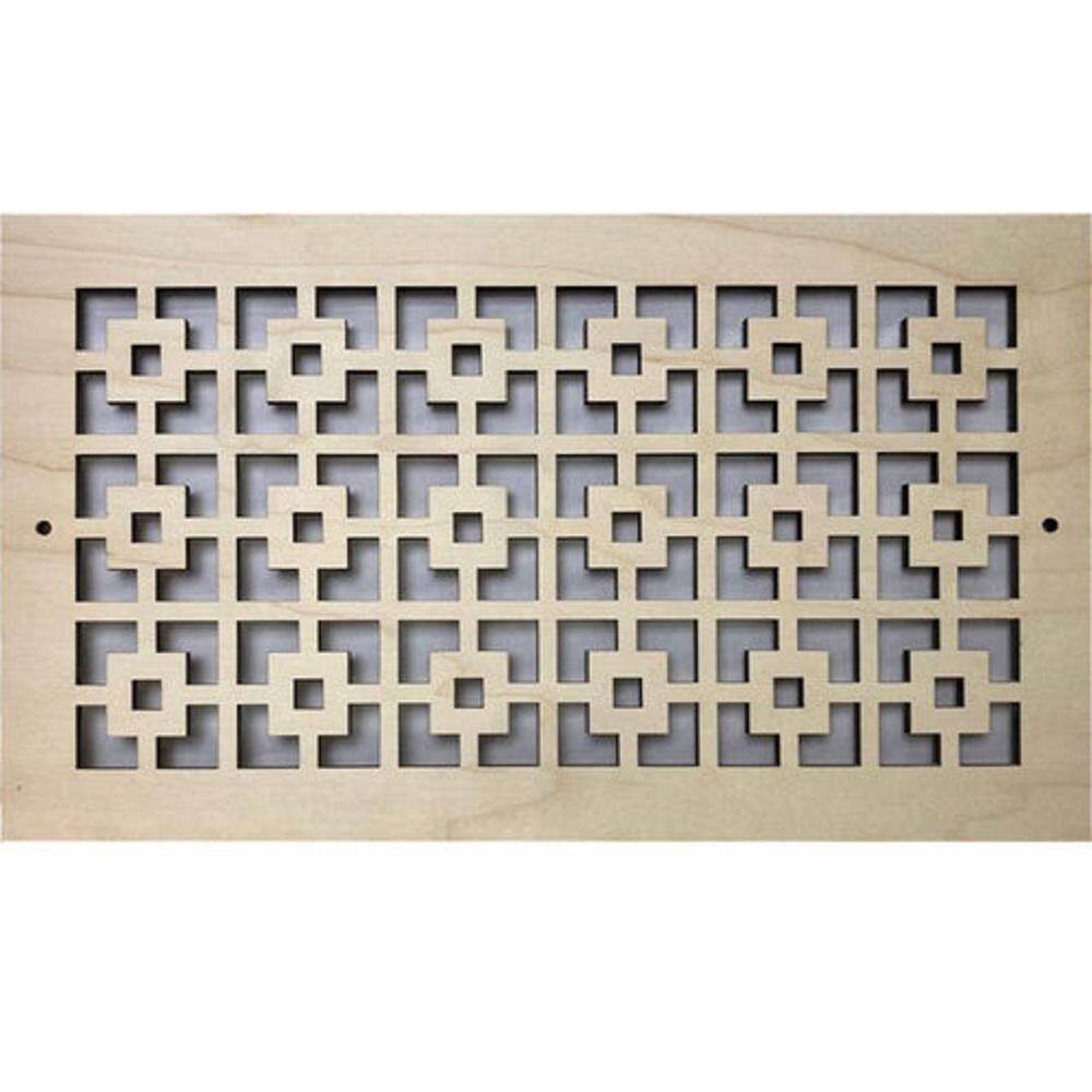 Catalina Wood Air Register (8 in. x 30 in.)-Screw-In Wall and Ceiling Vent Cover-Decorative Wooden HVAC Grille price history on PriceWatchPro