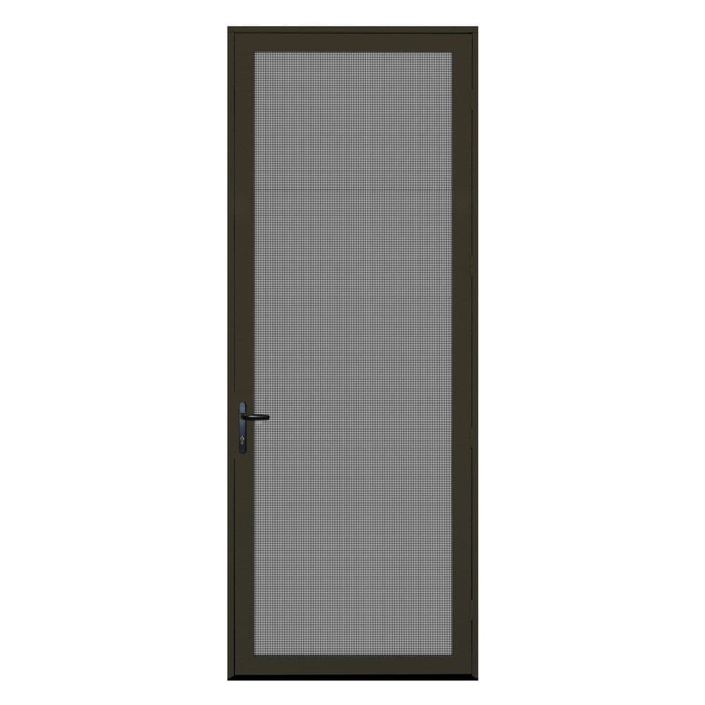 Ultimate 2.1 Meshtec 36 in. x 96 in. Left Hand Outswing Bronze Aluminum Security Door with Meshtec Screen price history on PriceWatchPro