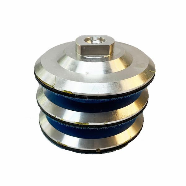 5 in. Aluminum Velcro Backing Pad/Back Holder for Grinders/Polishers (3-Pack)