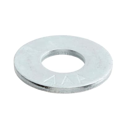 1/4 in. Zinc Flat Washer (100-Pack)