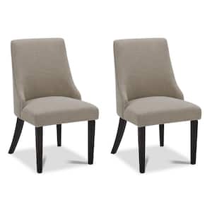 Merope Tan Fabric Dining Chair (Set of 2)