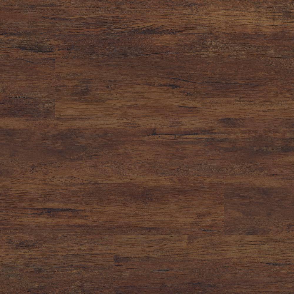 Take Home Sample - Antique Mahogany 7 in. W x 7 in. L Waterproof Rigid Core