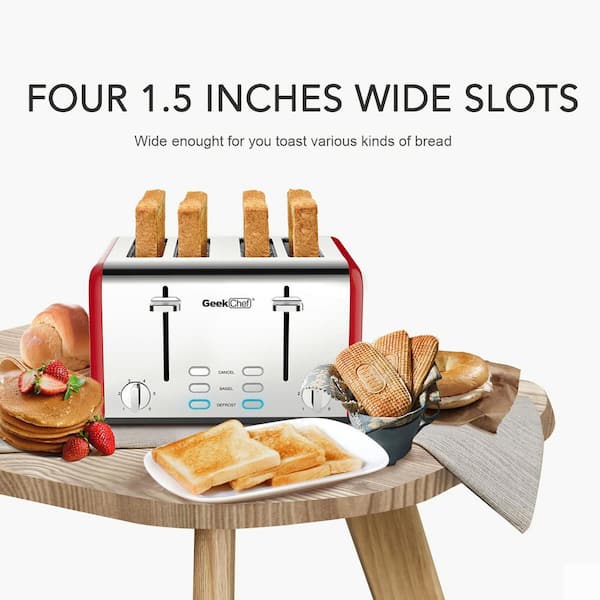  Long Slot Toaster, 2 Slice Toaster Best Rated Prime