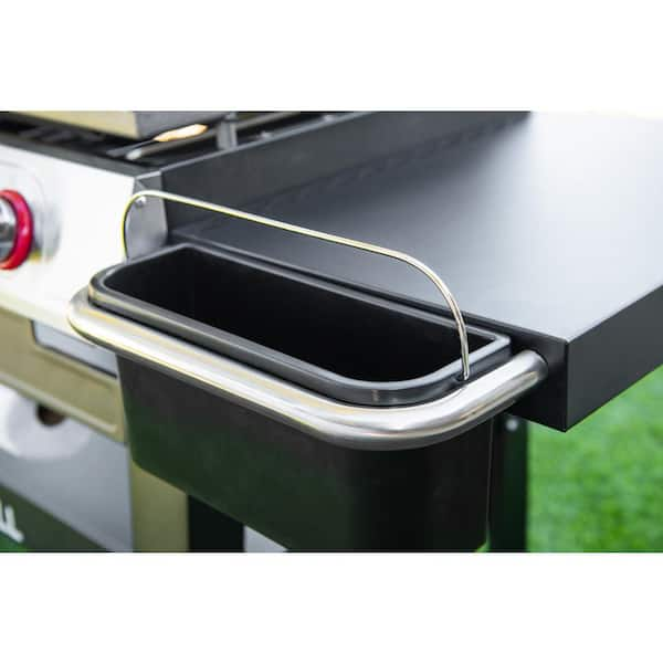 Nexgrill Daytona 4-Burner Propane Gas Grill 36 in. Flat Top Griddle in  Black with Stainless Steel Lid 720-1058 - The Home Depot