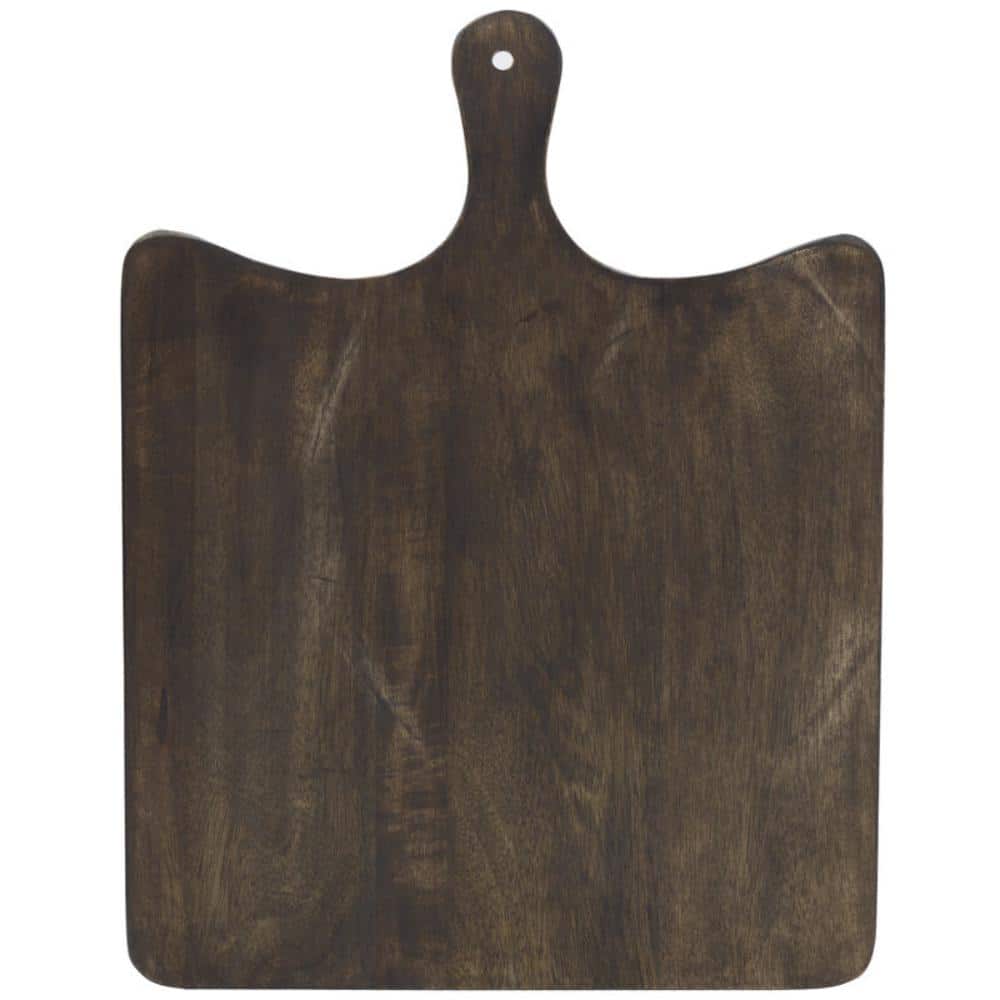Maryn 18-Inch Espresso Mango Wood Paddle Serving Board