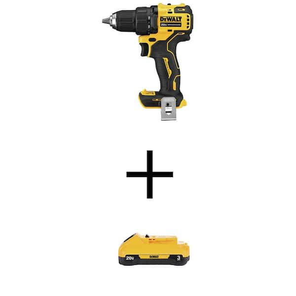 DEWALT ATOMIC 20V MAX Cordless Brushless Compact 1/2 In. Drill/Driver ...