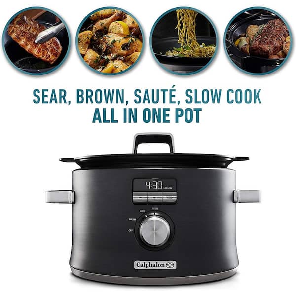 https://images.thdstatic.com/productImages/85df78aa-8a32-48aa-aaa9-1f5a89bf5263/svn/dark-stainless-steel-calphalon-slow-cookers-sccld1-c3_600.jpg