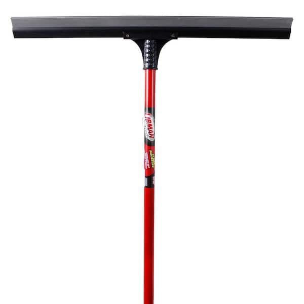 Wideskall 24 - 38 inch Extendable Rubber Window Cleaning Squeegee
