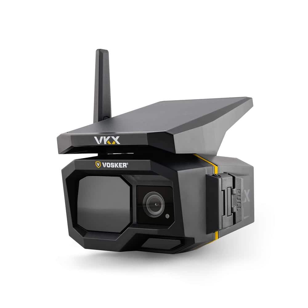 VOSKER VKX Solar Powered 4G-LTE Outdoor Cellular Security Camera