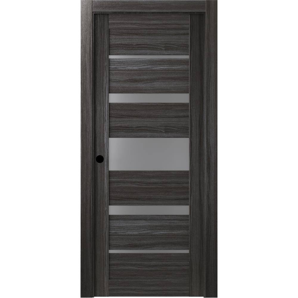 Reviews for Belldinni 28 in. x 80 in. Kina Gray Oak RightHand Solid