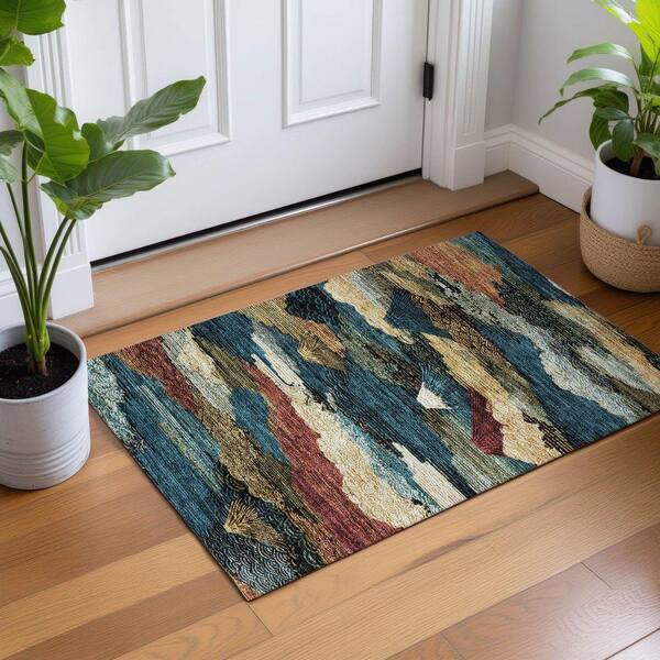Addison Rugs Chantille Machine Washable Indoor/Outdoor Abstract