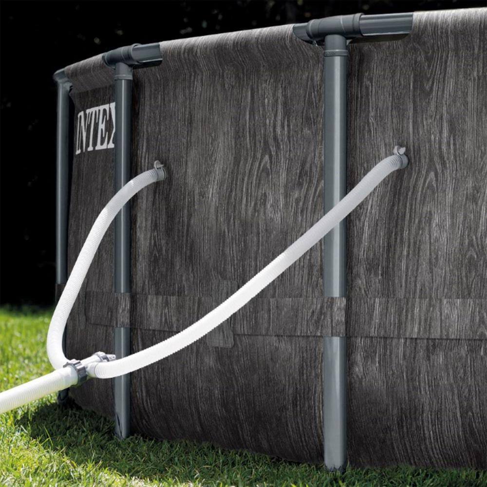 Greywood Round 12-Foot Above Ground Pool with Filter Pump