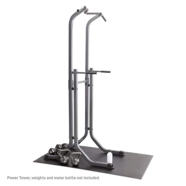 Black 36 in. W x 60 in. L x 0.25 in. T EVA Foam Gym Flooring Mat (15 sq. ft.)