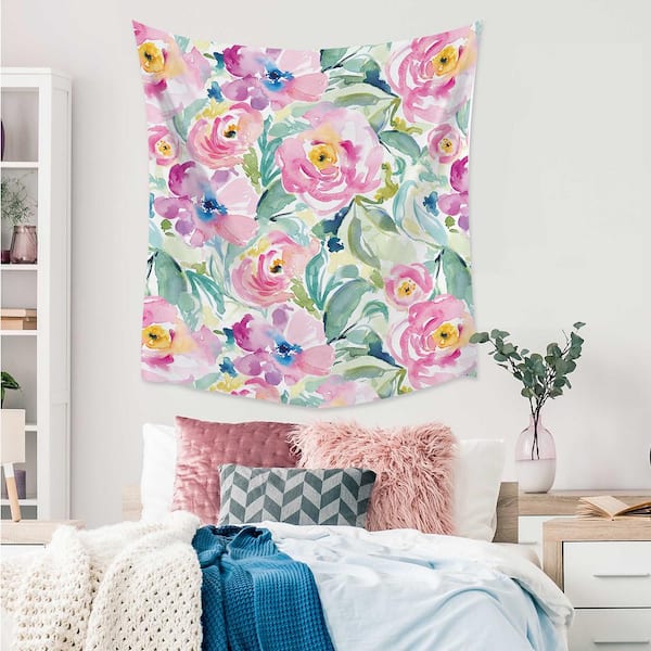 RoomMates Pink Floral Bloom Tapestry Wall Decor Product Type