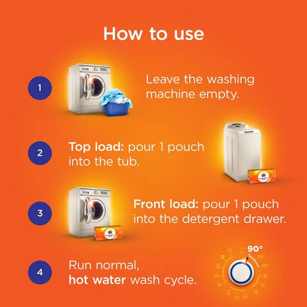 Tide Washing Machine Cleaner 5 Count 