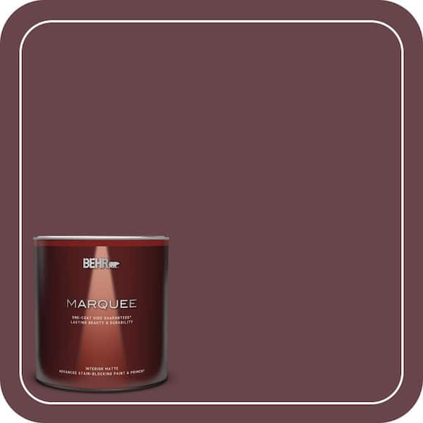 BEHR MARQUEE 1 qt. #PMD-63 Estate Vineyard Matte Interior Paint & Primer