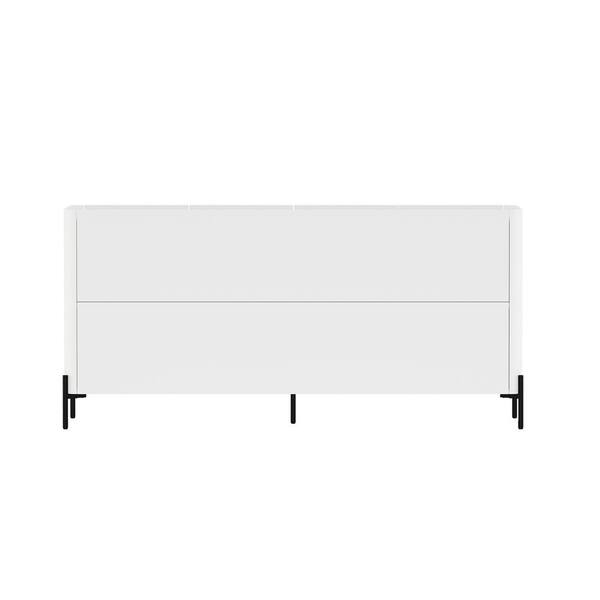 インテリア書籍 Vivere Moderno Serafin Modern Brown Leather Daybed | CB2 UAE