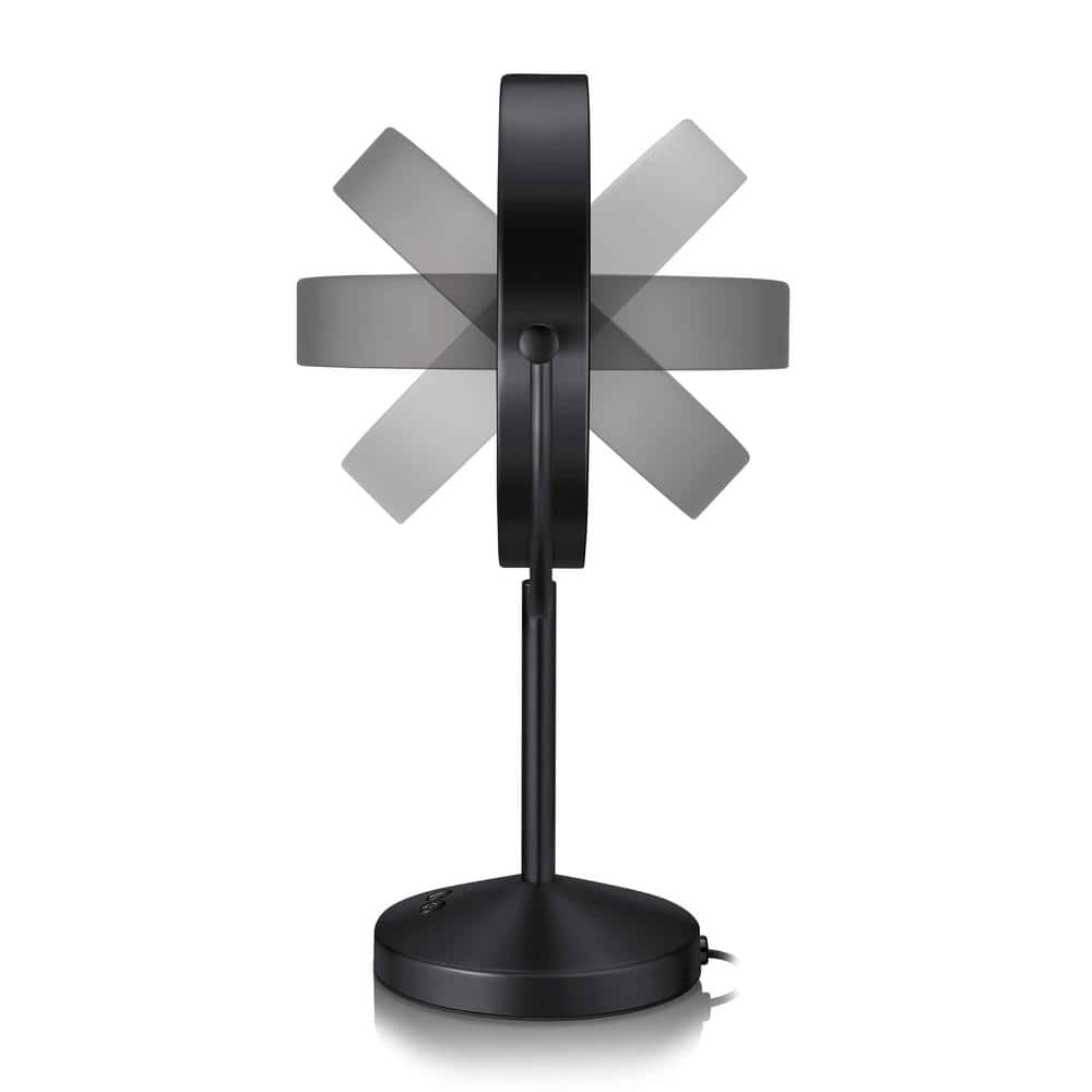 Conair 1.5 in. W x 18 in. H LED Lighted Tabletop Makeup Mirror in Matte