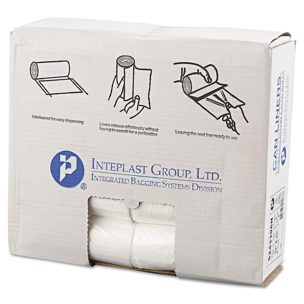Can Liners, 16 gal, 8 mic, 24 Can Liners, 16 gal, 8 mic, 24