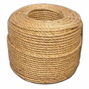 T.W. Evans Cordage 1/4 in. x 1500 ft. Twisted Sisal Rope 23-200