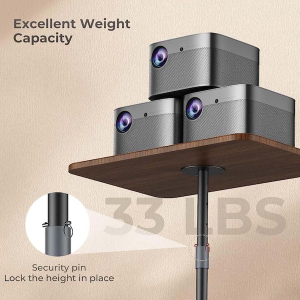 Laptop Floor Stand Adjustable Height, Portable Standing Desk, Sall - View #3