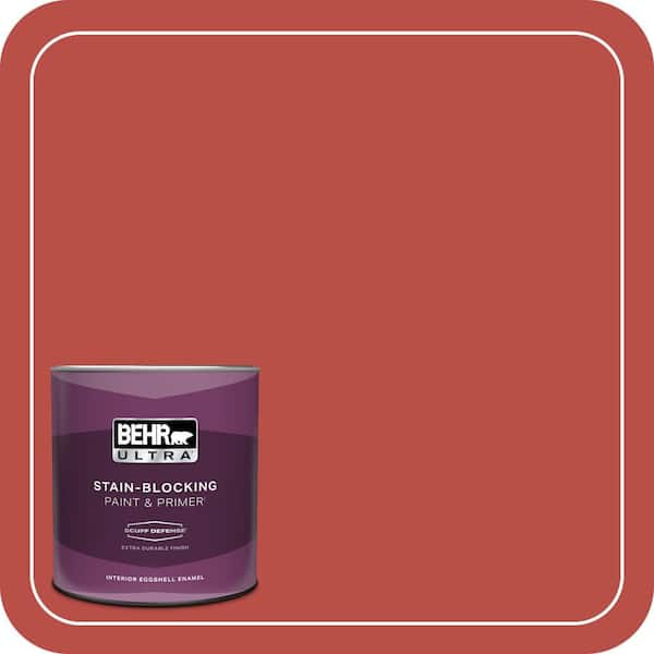 BEHR ULTRA 1 qt. Home Decorators Collection #HDC-MD-16 Cherry Red Extra Durable Eggshell Enamel Interior Paint & Primer