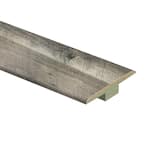 Cross Sawn Oak Grey 9/16 in. Thick x 1-3/4 in. Wide x 72 in. Length Laminate T-Molding