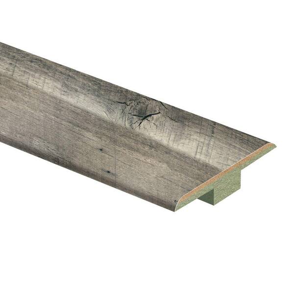 Zamma Cross Sawn Oak Grey 9/16 in. Thick x 1-3/4 in. Wide x 72 in. Length Laminate T-Molding