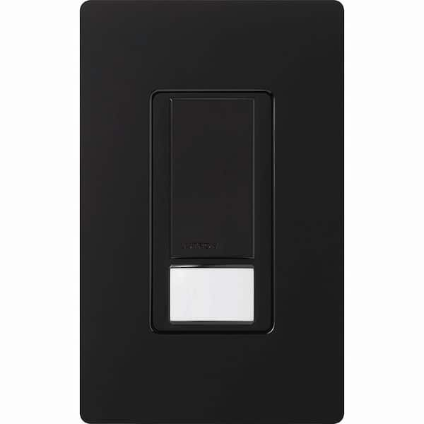 Maestro Motion Sensor Switch, No Neutral Required, 5-Amp, Single-Pole/Multi-Location, Black (MS-OPS5M-BL)