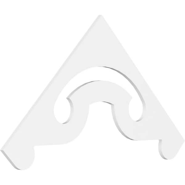 Ekena Millwork Northwest 1 in. D x 30 in. W x 60 in. L Signature Urethane Gable Pediment