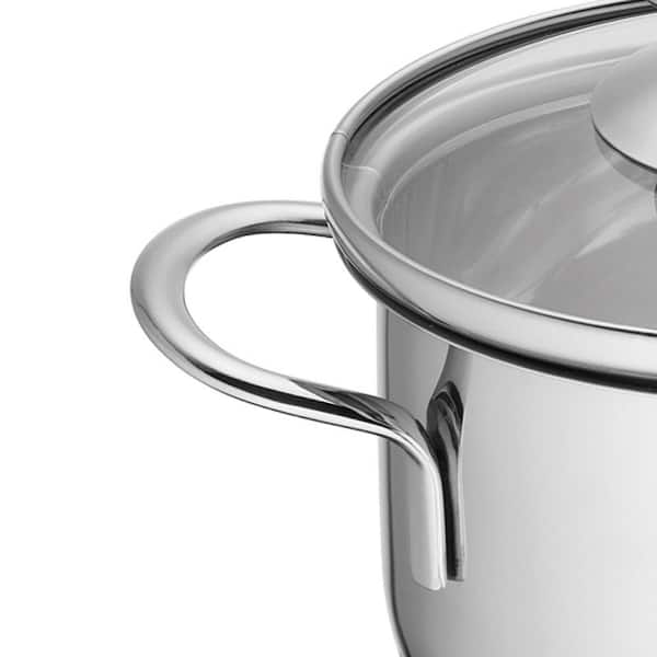 Zahran 330010016 Stainless Steel Classic Cooking Pot 16 Cm - Silver