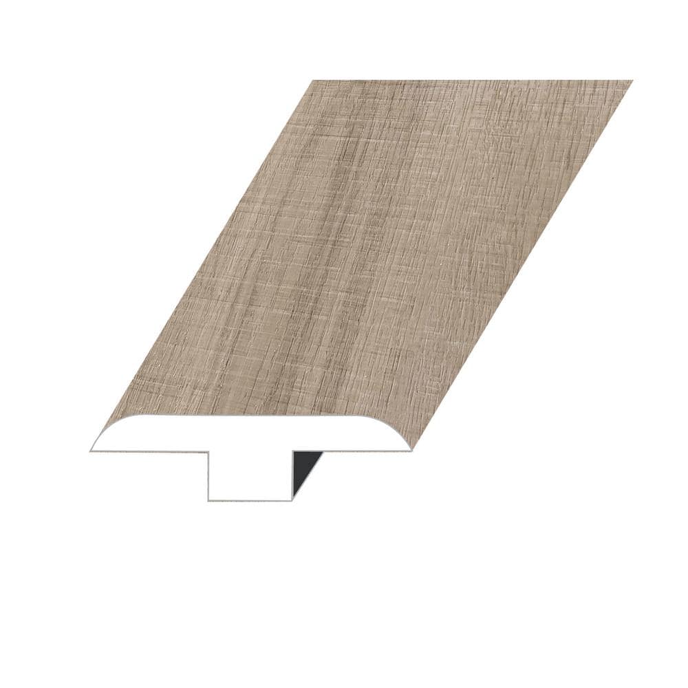 Zephyr Iris Desert 0.5 in. Thick x 1.8 in. W x 94.5 in. L SPC Vinyl T-Moldi