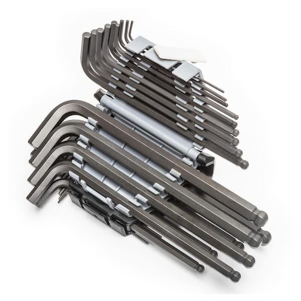 Allen Key Set of 36 Hex Wrenches in Metric & Standard Sizes - Made from  CR-V Steel & Ball Ended, Hex Keys -  Canada