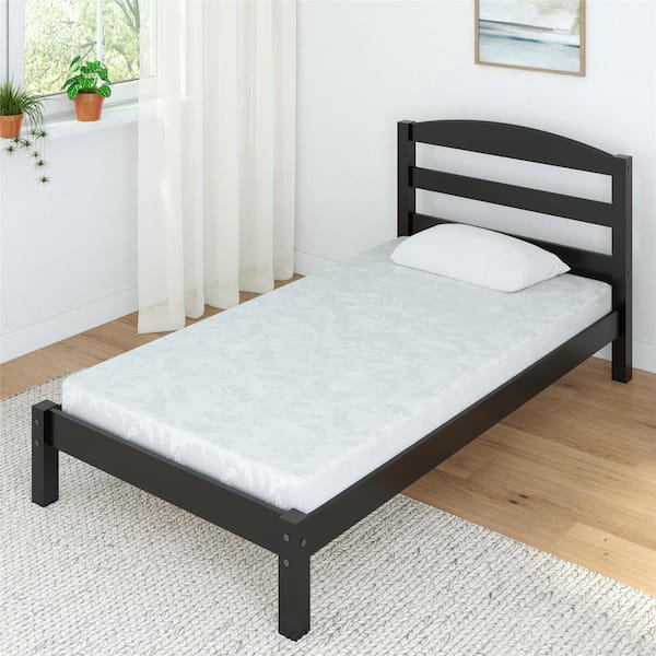 Naptime, Twin, Firm, Polyester Filled, 5 in. Bed in a box Mattress