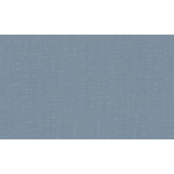 Fusion Collection Linen Effect Texture Blue Matte Finish Non-pasted ...