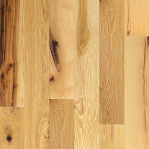 Hickory Natural 3/4 in. W T x 3.25 in. W Solid Hardwood Flooring (27.00 sq.ft./case)