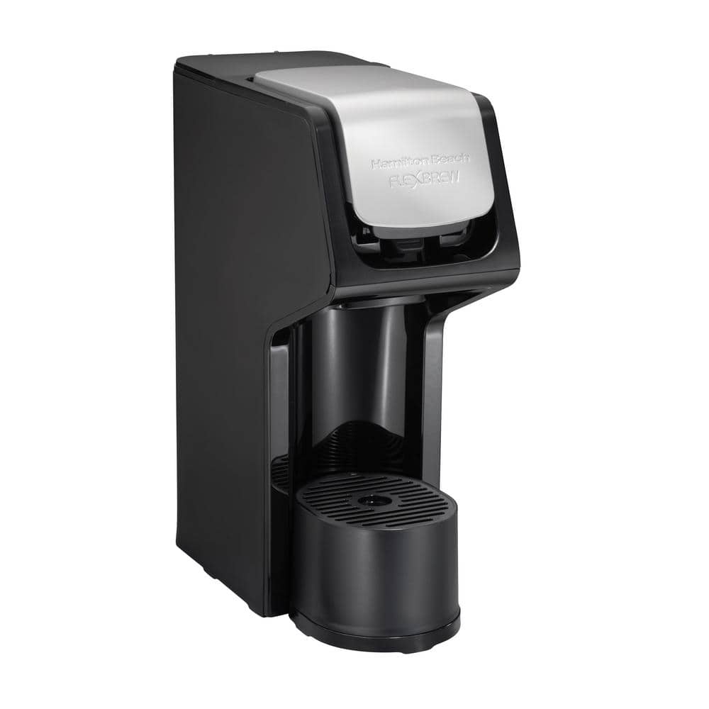 Hamilton Beach FlexBrew 1-Cup Black Single Serve Coffeemaker with Removable  Water Reservoir 49948 - The Home Depot