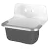 American Standard Lakewell Wall-Mount Bathroom Sink in White 7692.008. ...