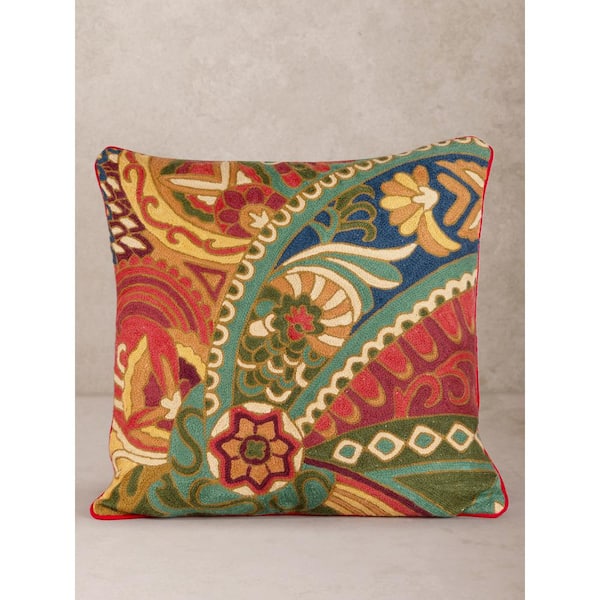 Sofia Throw Pillow Cover-20 in. x 20 in.