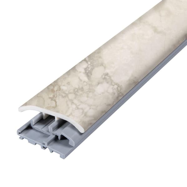 Atomic 0.31 in. T x 2 in. W x 78.7 in. L Vinyl 4-in-1 Molding