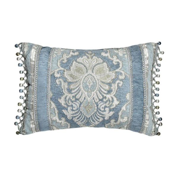 Unbranded Cesar Spa Polyester Boudoir Decorative Throw Pillow 15 in. x  21 in.