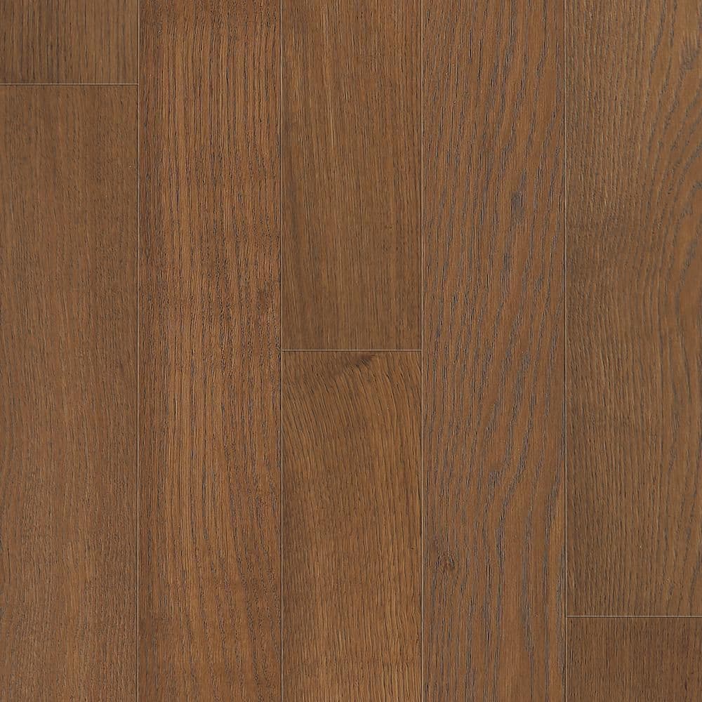 Canyon French Oak 1/2 in. T x 5 in. W Tongue and Groove Wire Brushed Engineered Hardwood Flooring (26.9 sq. ft./Case) -  Malibu Wide Plank, HDHPCN9323EF