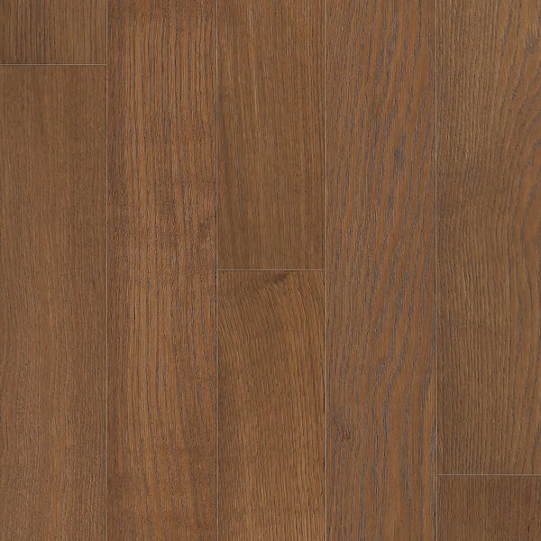 Canyon French Oak 1/2 in. T x 5 in. W Tongue and Groove Wire Brushed Engineered Hardwood Flooring (26.9 sq. ft./Case)