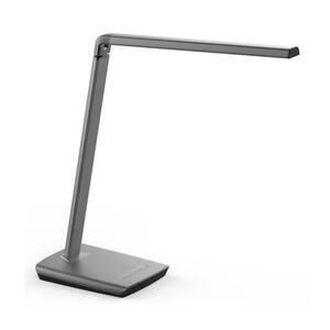 Tucker 18.1 in. Metallic Grey LED Desk Lamp