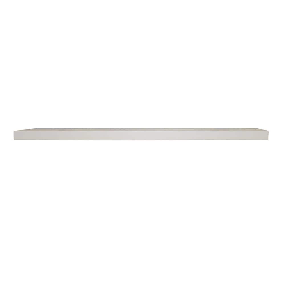 InPlace Wall Shelf  Rectangle Wood Floating Stafford Picture Ledge  31  W x 4  D x 5  H
