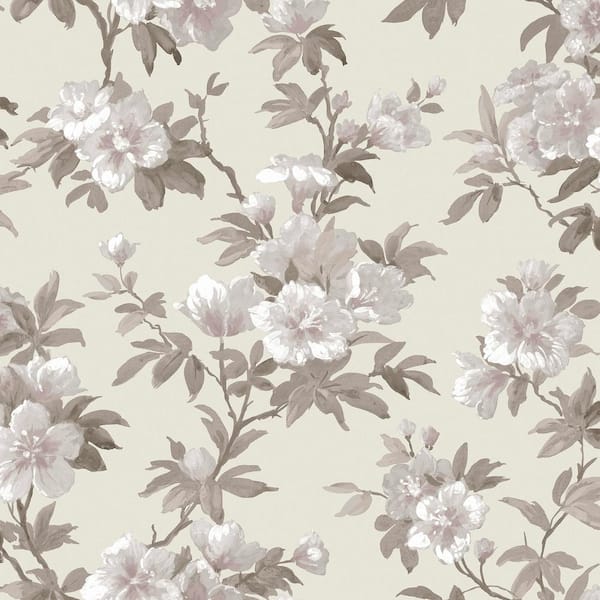 Laura Ashley Rosamund Natural Wallpaper