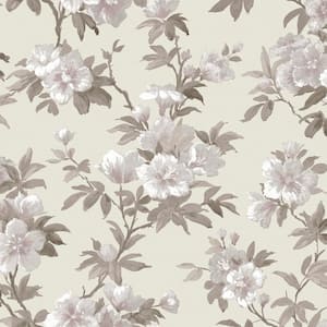 Rosamund Natural Beige Wallpaper Sample