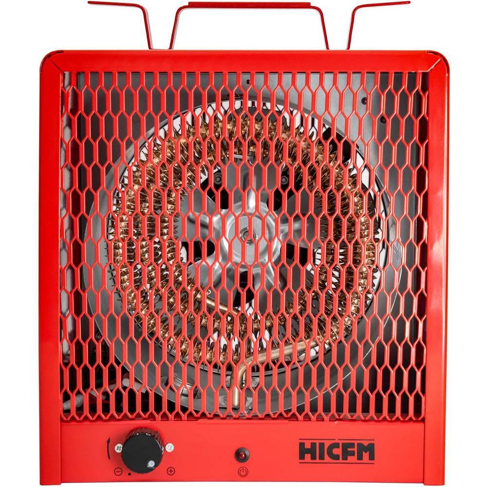 Electric Portable Fan-Forced Heater 240V 4800-Watt, Fast Heats up to 500 sq